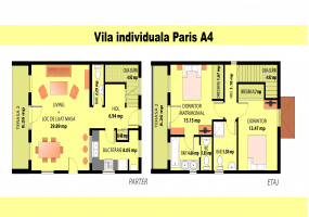 2 Bedrooms Bedrooms, ,2 BathroomsBathrooms,Proiect,ParisA4-500,1040