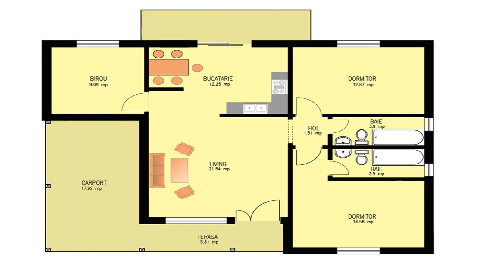 3 Bedrooms Bedrooms, ,2 BathroomsBathrooms,Proiect,Belmont,1053